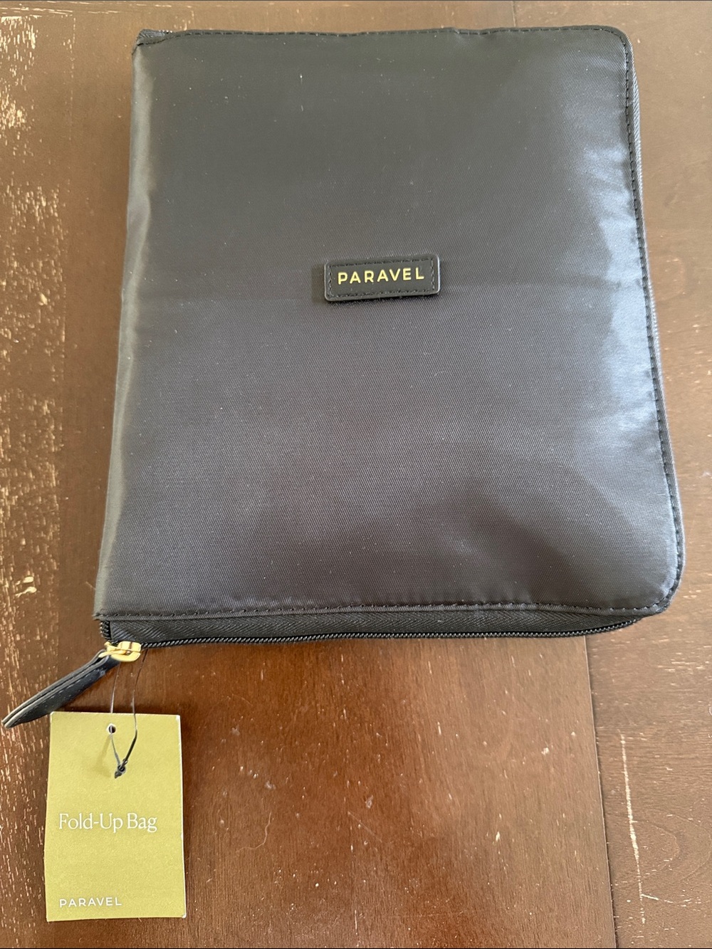 Paravel Black Foldable Duffle Bag for Travel | Lightweight, Water-Resistant